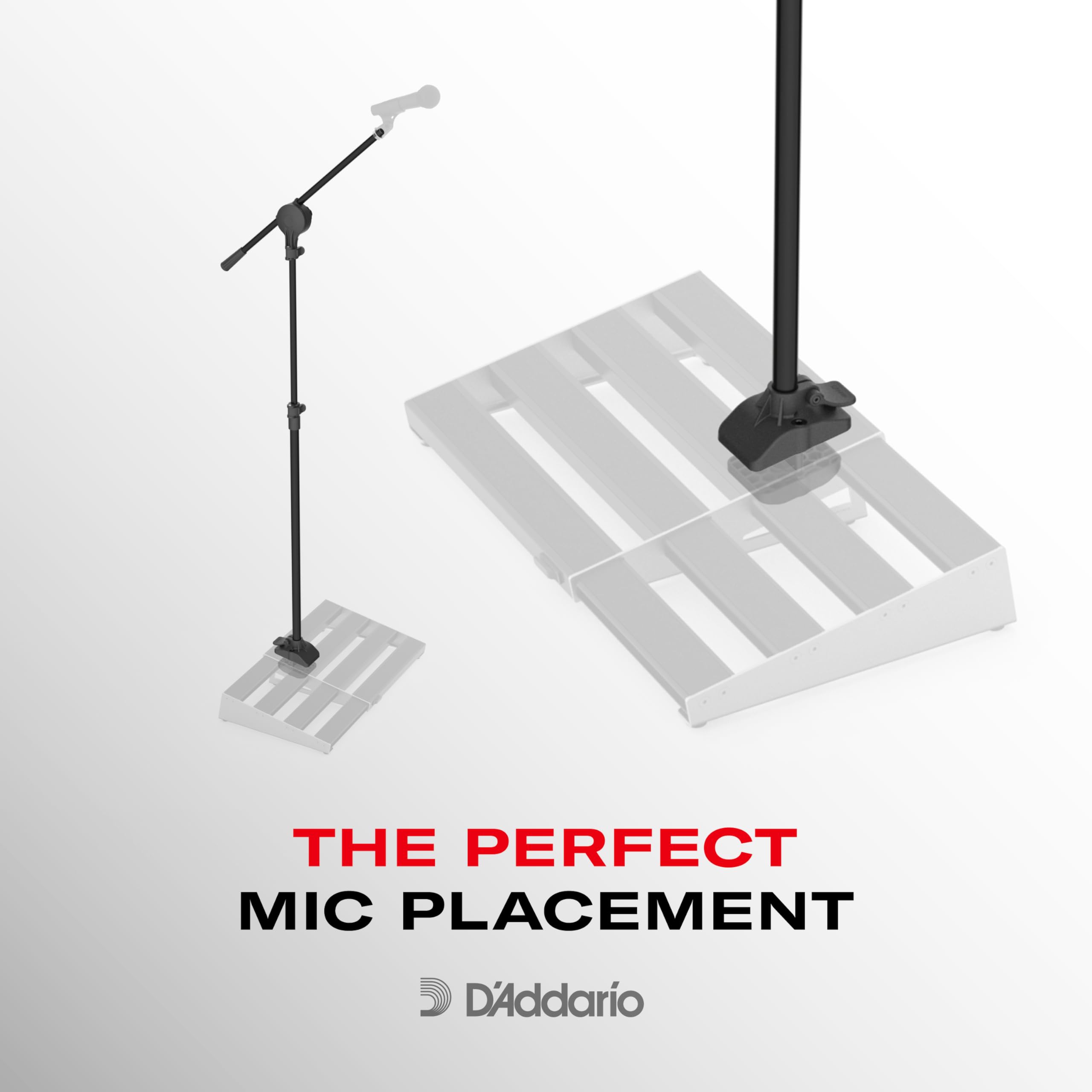 Amazon.com: D'Addario XPND Pedal Board Mic Stand - Guitar
